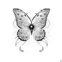 butterfly effect tattoo design idea