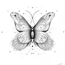 butterfly effect tattoo design idea
