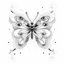 butterfly effect tattoo design idea