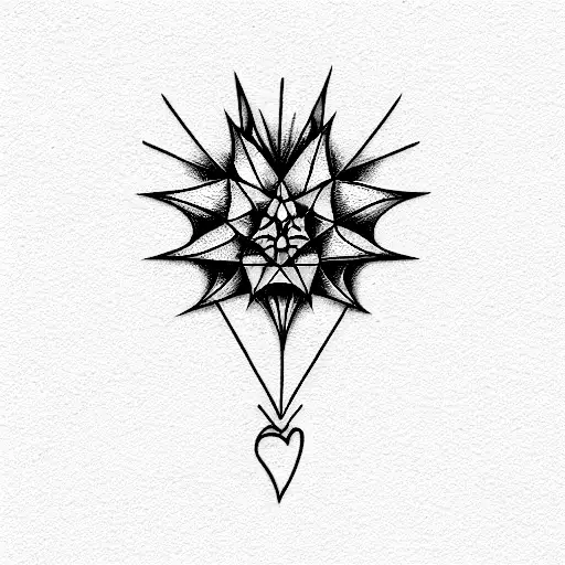 Mandelbrot joint tattoo design idea