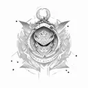 ninja tattoo design idea