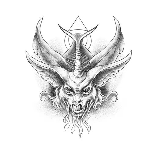 baphomet tattoo design idea