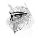 Centurion's Helmet tattoo design idea
