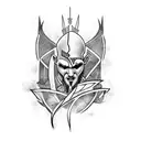 kratos tattoo design idea