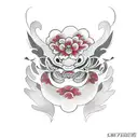 Lonely tattoo design idea