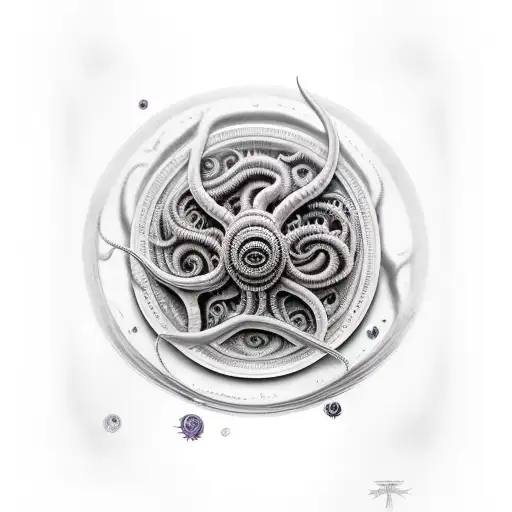 eldritch horror tattoo design idea