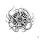 eldritch horror tattoo design idea