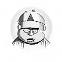 Cartman from South park  tattoo design idea