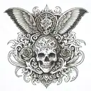 Hz.ali Zulfikar kilinch tattoo design idea