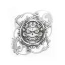 luffy tattoo design idea