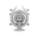 Ayyappa tattoo design idea