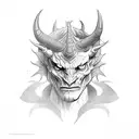 devil  tattoo design idea