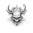 devil  tattoo design idea