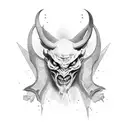 devil  tattoo design idea