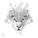 tiara  tattoo design idea