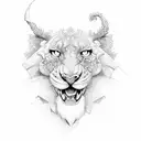 tiara  tattoo design idea
