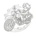 before the arm, little prince naughty version, dollars, baby foot, two dates, motorcycle, 777 tattoo design idea