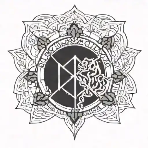 bring me the horizon sempiternal logo with song lyrics  tattoo design idea