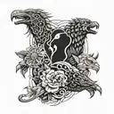 something that could represent a group of 9 friends tattoo design idea