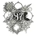 something that could represent a group of 9 friends tattoo design idea