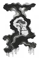 still water run deep meaning tattoo design idea