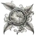 still water run deep mind soul tattoo design idea