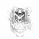 Sentinel matrix tattoo design idea