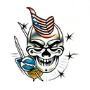 space jam  tattoo design idea