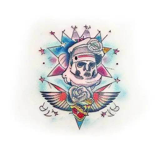 Maya tattoo design idea