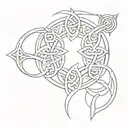 Celtic Symbols tattoo design idea