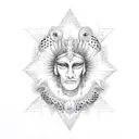 Assyrian tattoo design idea