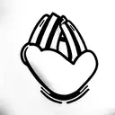 3 poker chips in a line with a bear claw, king, and boxing gloves in the middle of each tattoo design idea