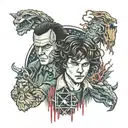 stranger things  tattoo design idea