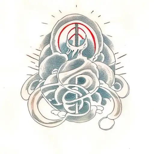 if you want peace get ready for war tattoo design idea