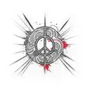 if you want peace get ready for war tattoo design idea