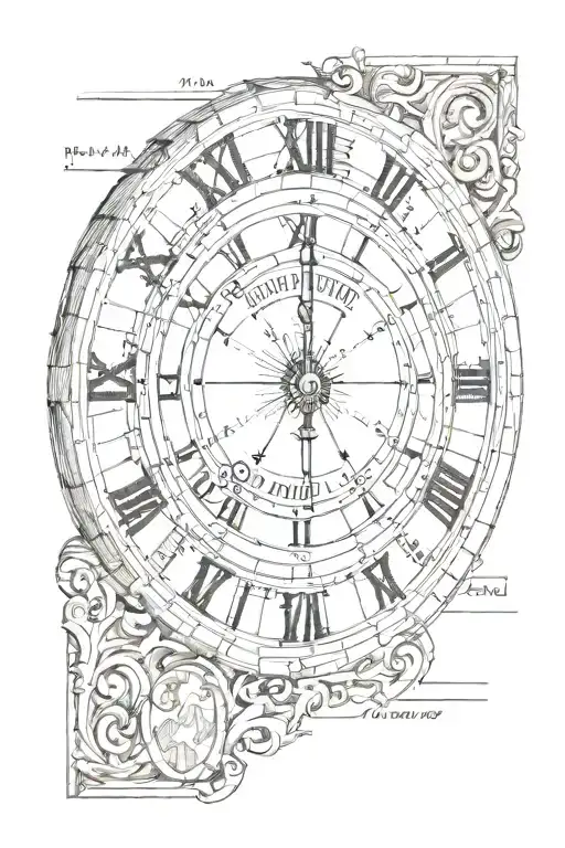 Roman numerals 11•27•2023 tattoo design idea