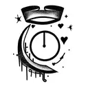 laugh now cry later  tattoo design idea