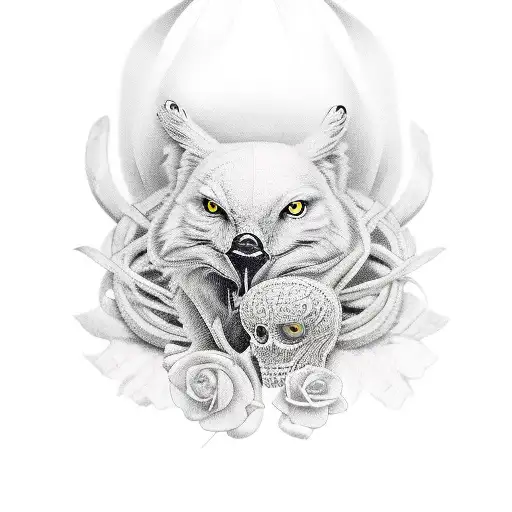 cuervo tattoo design idea