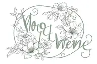 "moi meme" script with floral decoration  tattoo design idea