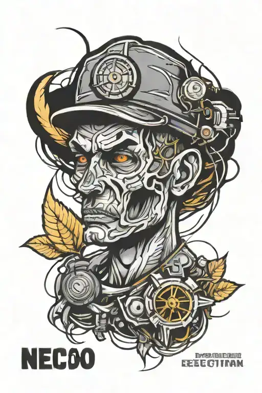 electrician tattoo design idea