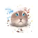 chocolate  tattoo design idea