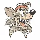 max goof skin tear tattoo design idea