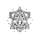 Dice tattoo design idea
