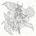 Stormlight archive tattoo design idea