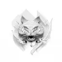 carpenter  tattoo design idea