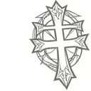 Crusader cross tattoo tattoo design idea