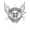 Rick and Morti drink beer tattoo design idea