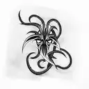 Venom tattoo design idea