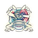 yo-yo  tattoo design idea