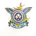 yo-yo  tattoo design idea